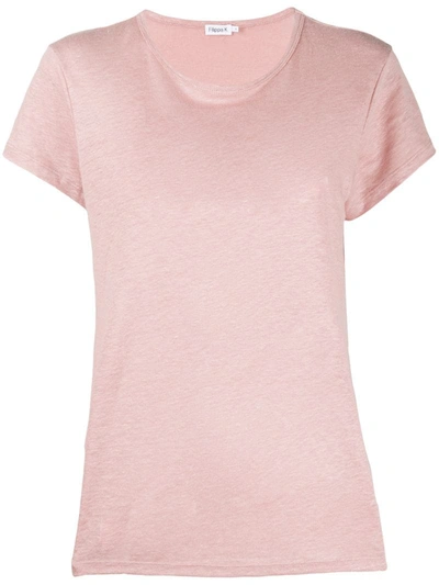 Filippa K Hazel Short Sleeve T-shirt In Antique Rose