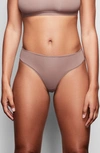 Skims Fits Everybody Thong In Umber