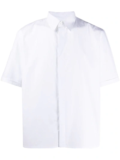 Fendi 隐藏式门襟衬衫 In Blanc