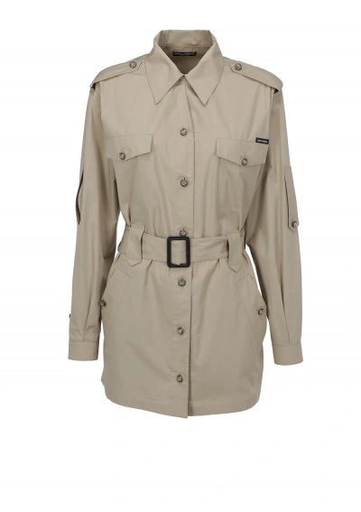 Dolce & Gabbana Jacket In Beige