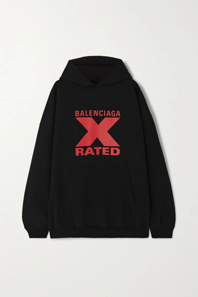 Balenciaga x best sale rated hoodie