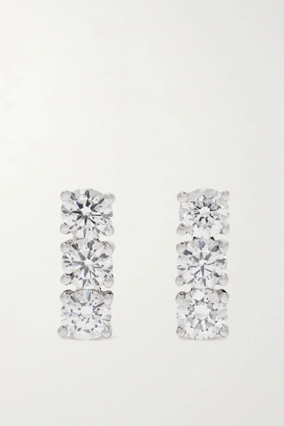 Anita Ko 18-karat White Gold Diamond Earrings