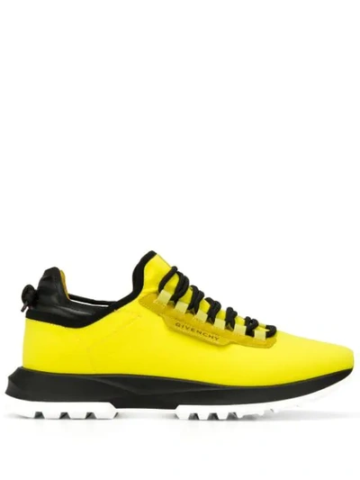 Givenchy Men's Spectre Mesh Sneakers In Yellow