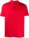 Paul & Shark Slim Fit Polo Shirt In Red
