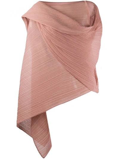 Issey Miyake Stole In Pink
