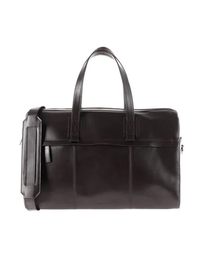 Royal Republiq Travel Duffel Bags In Dark Brown