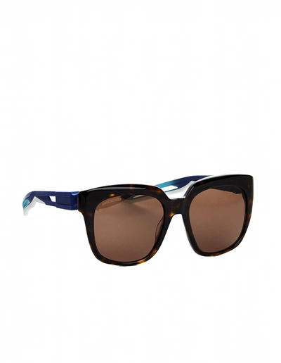 Balenciaga Black Hybrid Sunglasses