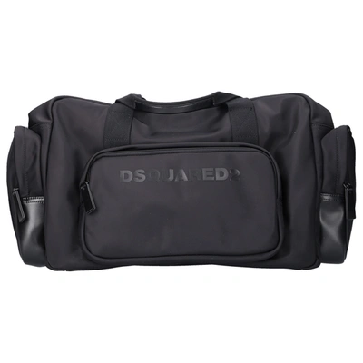 Dsquared2 Women Sportbag Duffle Nylon Logo Black