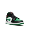 Jordan Air  1 Mid Big Kids' Shoe In Black