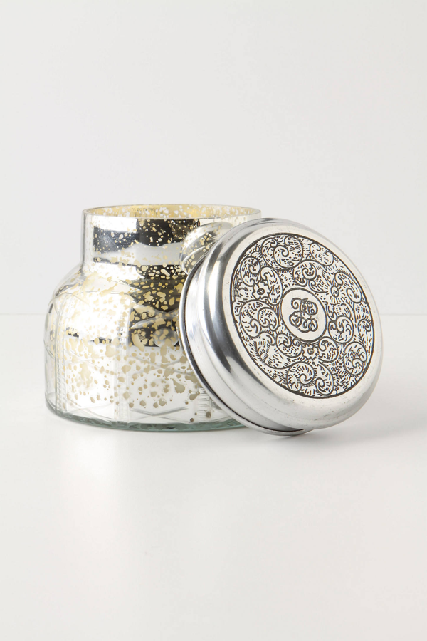 Silver Jar Candle