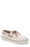 Sperry Bahama Ii Boat Shoe In Off White Canvas