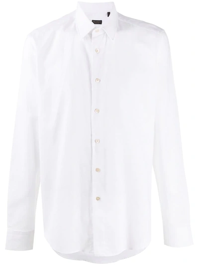 Dell'oglio Front Buttoned Shirt In White