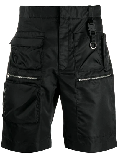 Alyx Multi-pocket Technical-twill Shorts In Black