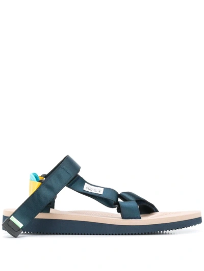 Suicoke Depa Cab Technical Sandals In Blue