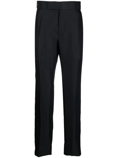 Tom Ford Straight-leg Tailored Trousers In Black