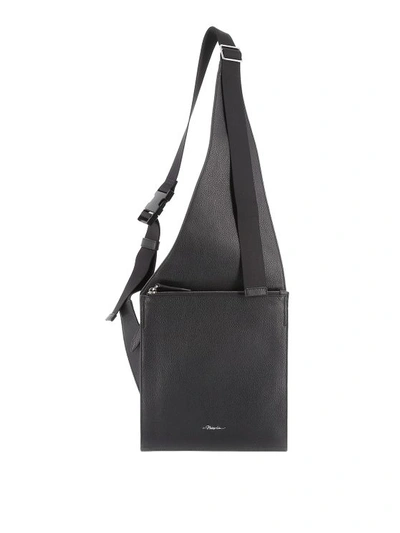 3.1 Phillip Lim / フィリップ リム Leather Body Bag In Black