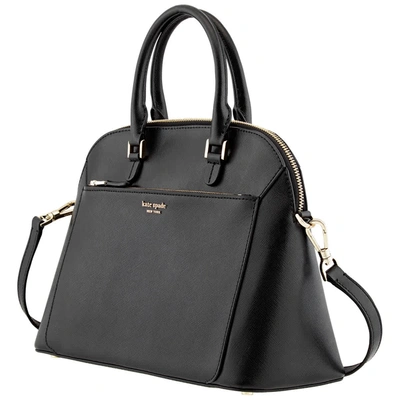 Kate Spade Black Louise Medium Dome Satchel