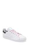 Adidas Originals Adidas Women's Originals Stan Smith Casual Sneakers From Finish Line In White/ Core Black/ Clear Lilac