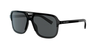 Dolce & Gabbana Dolce&gabbana Man Sunglasses Dg4354 In Dark Grey