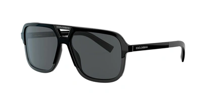 Dolce & Gabbana Dolce&gabbana Man Sunglass Dg4354 In Dark Grey