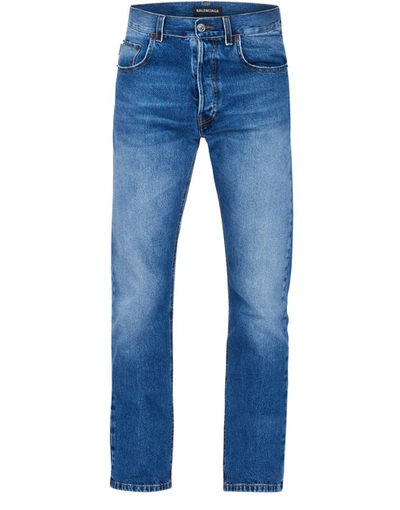 Balenciaga Flat Jeans In 4065