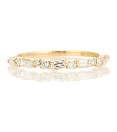 Suzanne Kalan 18kt Yellow Gold Ring With Diamonds