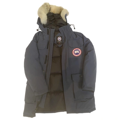 Pre-owned Canada Goose Expedition Blue Coat