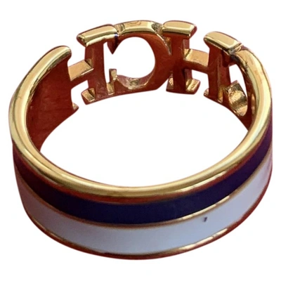 Pre-owned Carolina Herrera Ceramic Ring In Multicolour