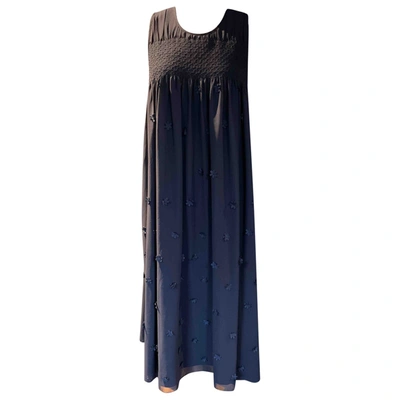 Pre-owned Steffen Schraut Mid-length Dress In Navy