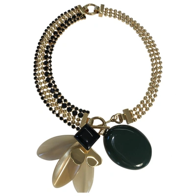 Pre-owned Marni Necklace In Gold