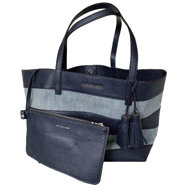 michael kors dark denim handbag