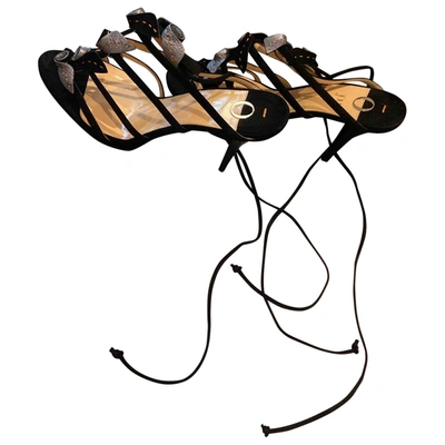 Pre-owned O Jour Sandals In Black