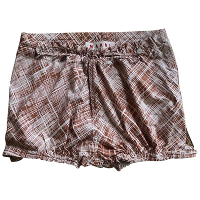 Pre-owned Marni Shorts In Multicolour