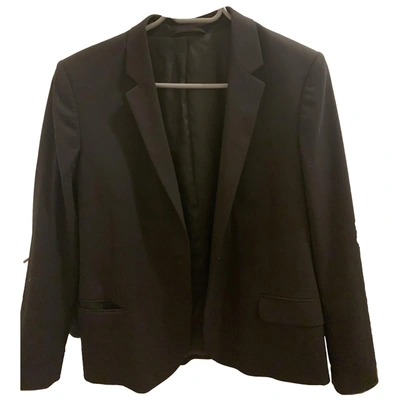 Pre-owned Totême Wool Blazer In Black