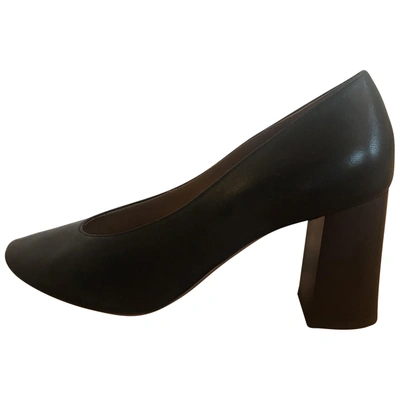 Pre-owned Chloé Leather Heels In Black