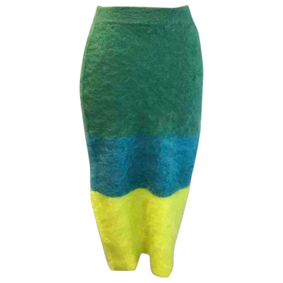 Pre-owned Ports 1961 Silk Mid-length Skirt In Multicolour