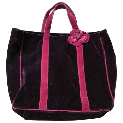 Pre-owned Gerard Darel Velvet Tote In Other