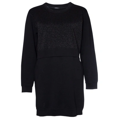 Pre-owned Denham Mid-length Dress In Black