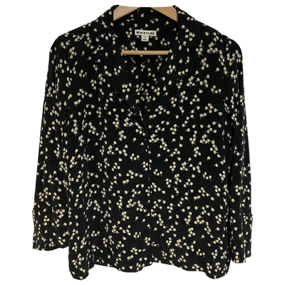 Pre-owned Whistles Shirt In Black