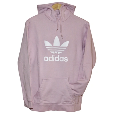 Pre-owned Adidas Originals Pink Cotton Knitwear