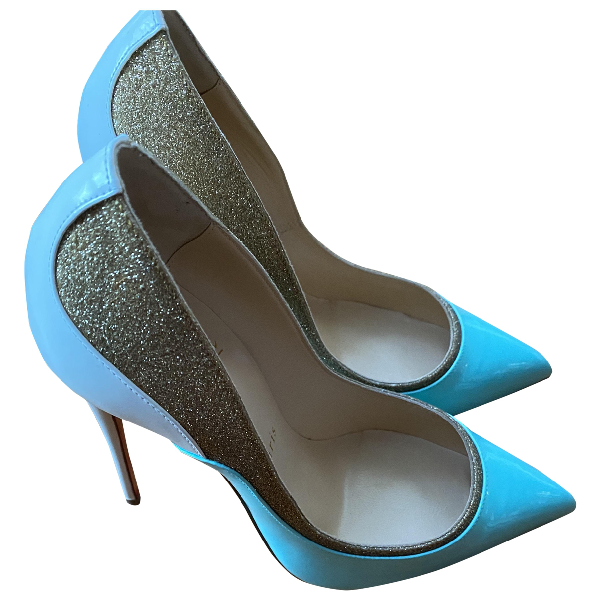 turquoise louboutins