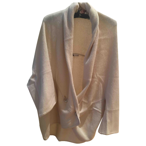 Pre-owned Colombo White Cashmere Jacket | ModeSens