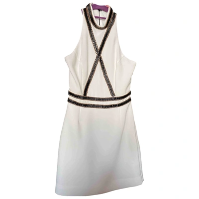 Pre-owned Sass & Bide Mini Dress In White