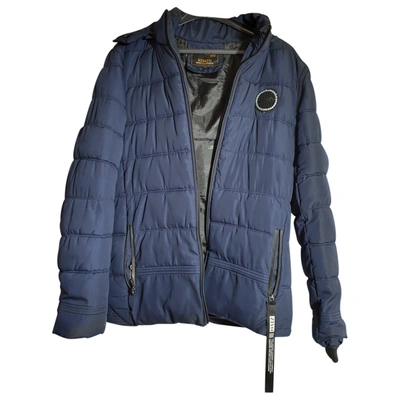 Pre-owned Kenzo Puffer In Navy