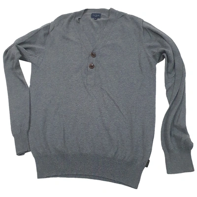 Pre-owned Paul Smith Wool Pull In Grey