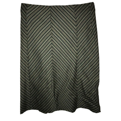 Pre-owned Missoni Wool Mid-length Skirt In Green