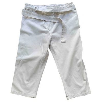 Pre-owned Marni Ecru Cotton Shorts