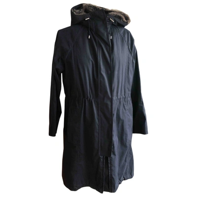 Pre-owned Mackintosh Navy Cotton Coat