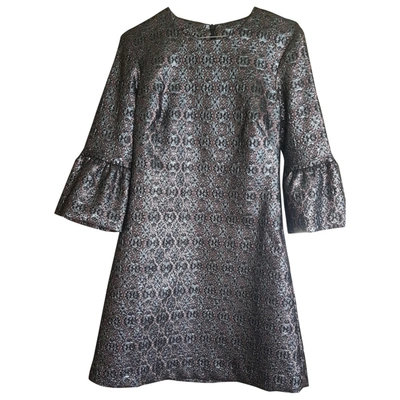 Pre-owned Paul Smith Mini Dress In Silver