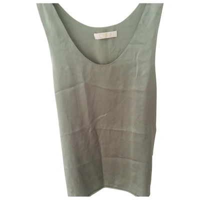 Pre-owned Chloé Silk Vest In Grey